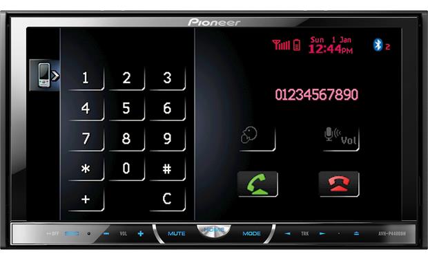 Pioneer AVH-P4400BH DVD receiver at Crutchfield.com