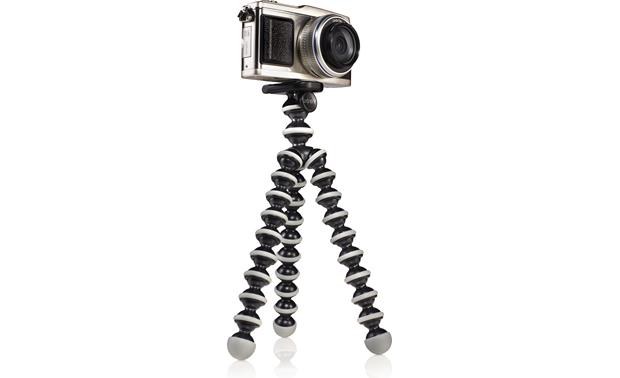 Joby Gorillapod SLR-Zoom shown at full vertical extension (optional quick release clip not included)