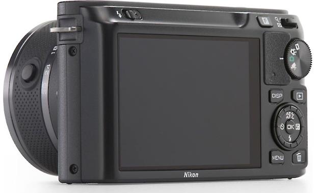 Nikon 1 J1 w/10-30mm VR Lens (Black) CX format hybrid camera with