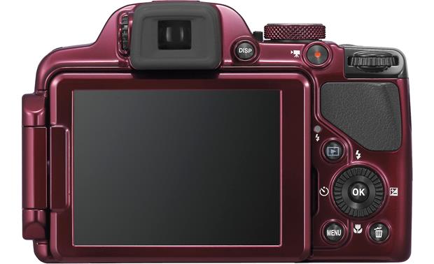 Nikon Coolpix P520 (Red) 18.1-megapixel digital camera with 42X optical