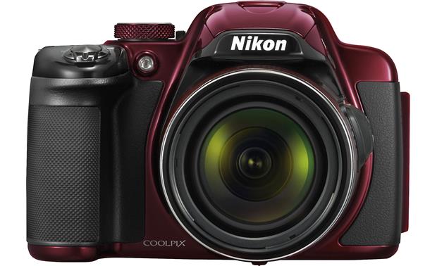 Nikon Coolpix P520 (Red) 18.1-megapixel digital camera with 42X optical