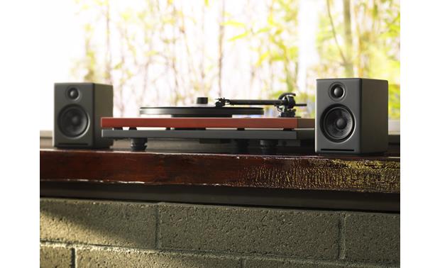 Audioengine A2+ Use the A2+ with a phono preamp-equipped turntable for great sound with your vinyl records