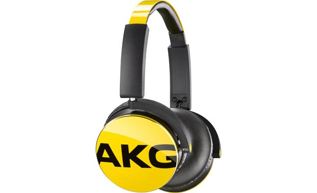 AKG Y 50 (Yellow) On-ear Headphones With In-line Remote And Microphone ...