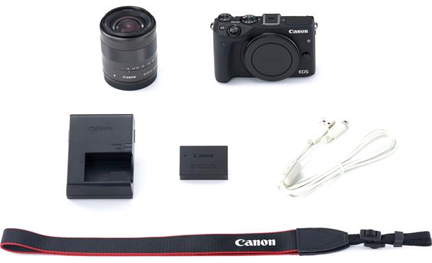 Canon Eos M3 Kit Black 24 Megapixel Mirrorless Camera With 18 55mm Is