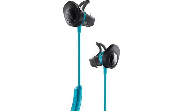 Bose® SoundSport® wireless headphones Extra-soft StayHear� sports ear tips fit securely and comfortably during workouts