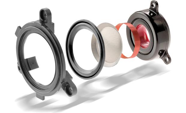 Focal Utopia Cutaway illustration: specially designed driver made of high-end materials like beryllium