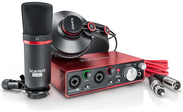Focusrite Scarlett 2i2 Studio (Second Generation) Everything you need to record music on your computer