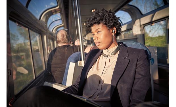 Bose® QuietControl® 30 wireless noise-cancelling headphones 10 hours of wireless listening with noise cancelling on a full battery charge