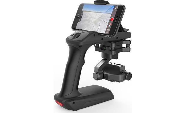 Yuneec Typhoon G Quadcopter Camera assembly works with SteadyGrip and your smartphone for ground-based filming