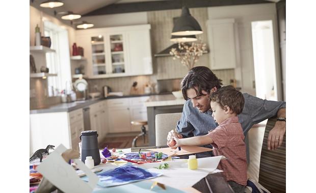 Bose® SoundLink® Revolve+ <em>Bluetooth®</em> speaker and charging cradle Triple Black - great for indoor use