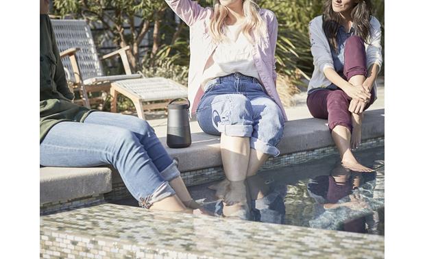 Bose® SoundLink® Revolve+ <em>Bluetooth®</em> speaker and charging cradle Triple Black - water-resistant for outdoor use