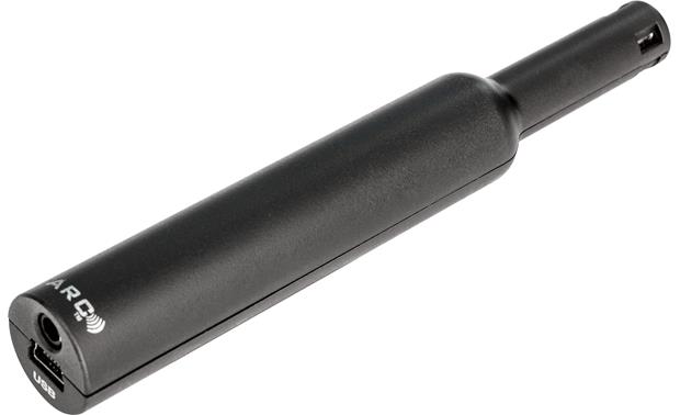 MartinLogan Cadence Includes a calibration mic that connects to your computer to automatically adjust the sound bar's settings to your room.