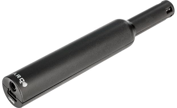 MartinLogan Verse Includes a calibration mic that connects to your computer to automatically adjust the sound bar's settings to your room.