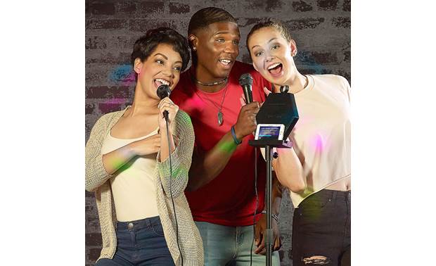 Singsation Main Stage Two included mics so you can sing a duet, or have a lead vocalist and backup singers