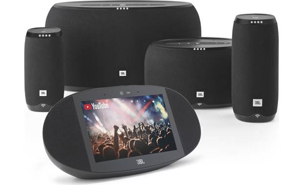 JBL LINK VIEW Wirelessly connects with other JBL LINK components for multi-room audio (available separately)