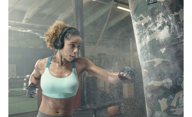 Under Armour® Sport Wireless Train — Engineered by JBL Lightweight and form-fitting on-ear headphones