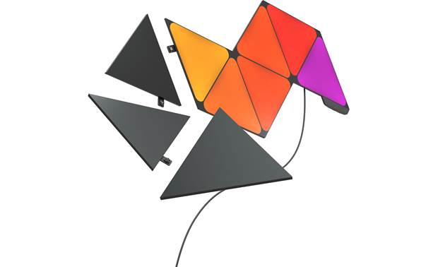 Nanoleaf Shapes Ultra Black Triangles Smarter Kit