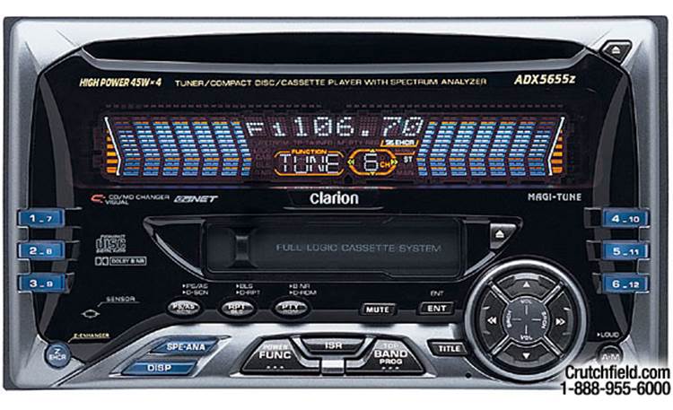 Clarion ADX5655z Front