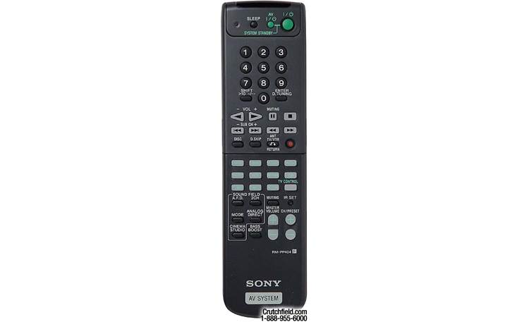 Sony STR-DE545 Remote - closed