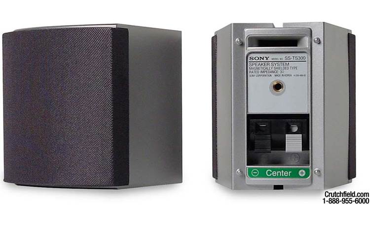Sony DAV-S300 Speakers - front/back