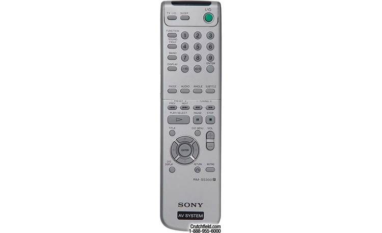 Sony DAV-S300 Remote - closed
