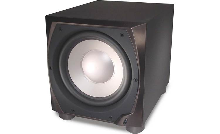 Infinity Modulus Subwoofer, shown in charcoal