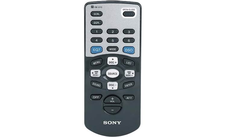 Sony CDX-M850MP Remote