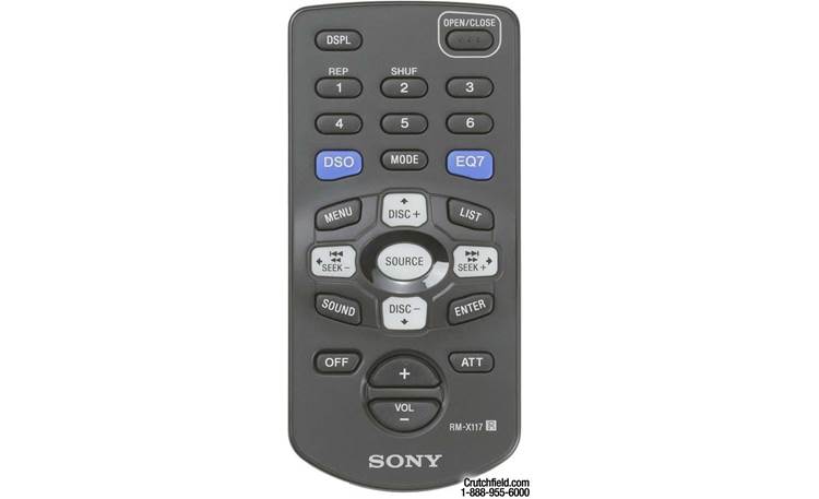 Sony Xplod CDX-M630 Remote