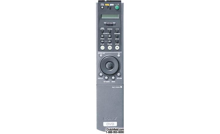 Sony ES DVP-NS999ES Remote (panel closed)