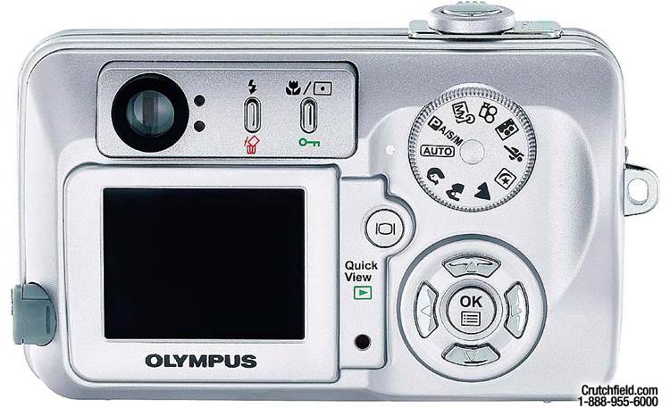 Olympus C-50 Zoom Back
