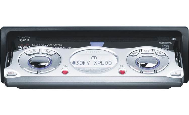 Sony CDX-M850MP Control Panel