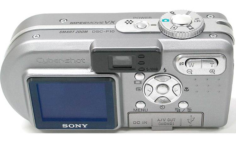 Sony DSC-P10 Back