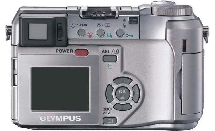 Olympus C-750 Ultra Zoom Back