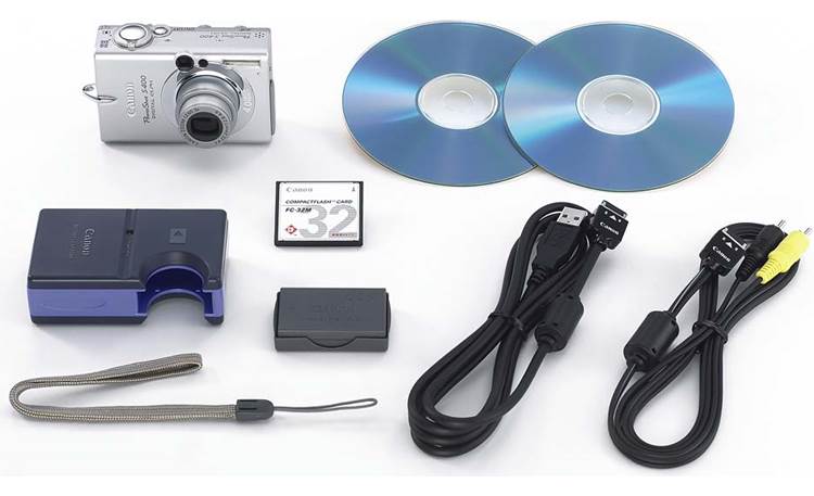 Canon PowerShot S400 With included accessories