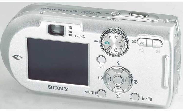 Sony DSC-P150 Back