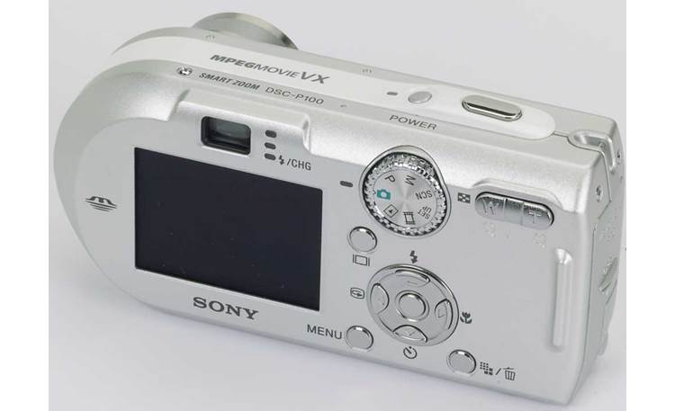 Sony DSC-P100 Back