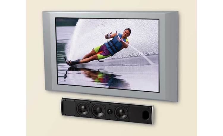 Boston Acoustics P450 P450 mounted with<BR> flat-panel TV