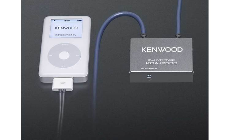 Kenwood KCA-iP500 iPod® Control Interface iPod connected