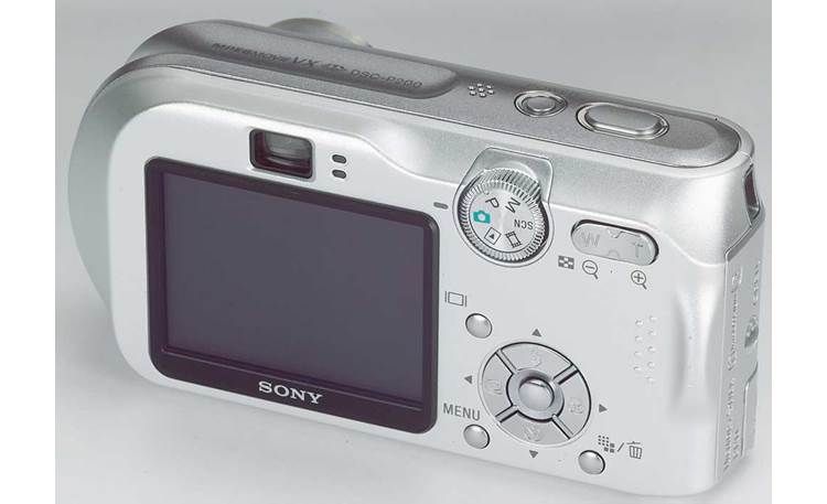 Sony DSC-P200 Back