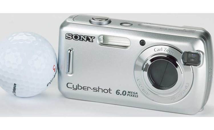 Sony DSC-S600 With golf ball (for scale)