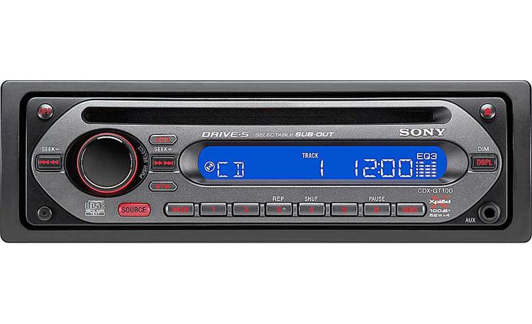 Sony CDX-GT100 Front
