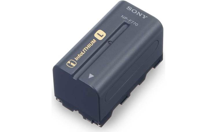 Sony NP F770 Rechargeable InfoLithium Camcorder Battery At Crutchfield