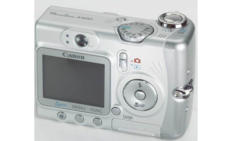 Canon PowerShot A520 Back