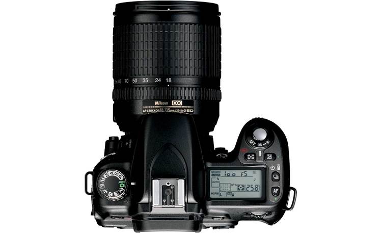 Nikon D80 (body only) Top (lens not included)