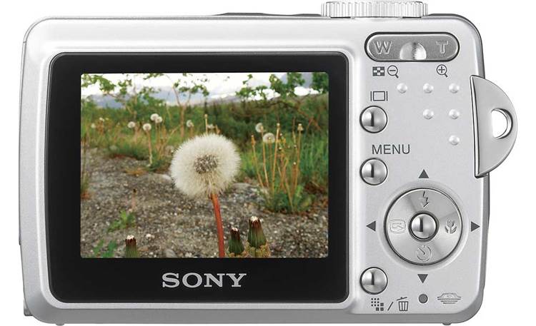 Sony Cyber-shot® DSC-S500 Back