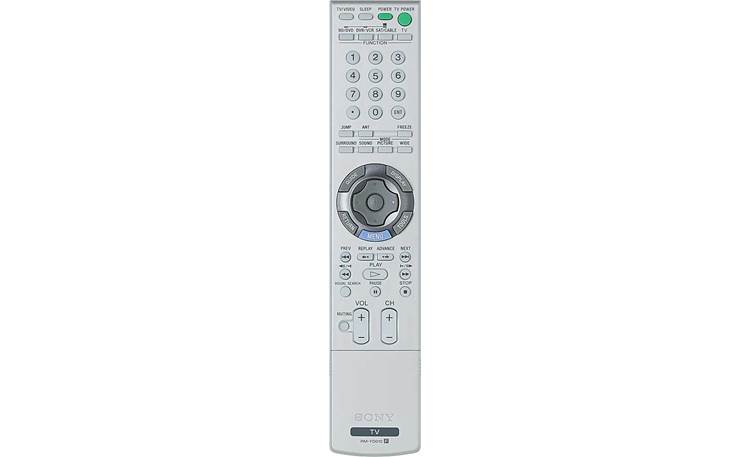 Sony KDL-52XBR2 Remote <br>(cover closed)