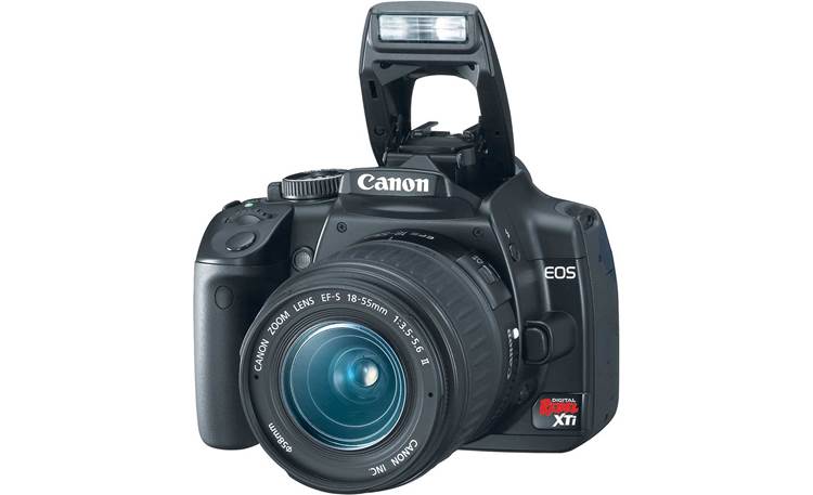Canon EOS Digital Rebel XTi Kit Flash extended