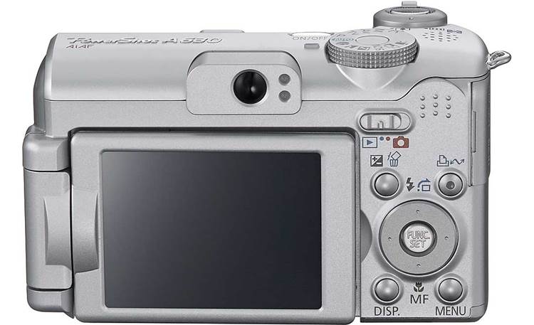 Canon PowerShot A630 Back