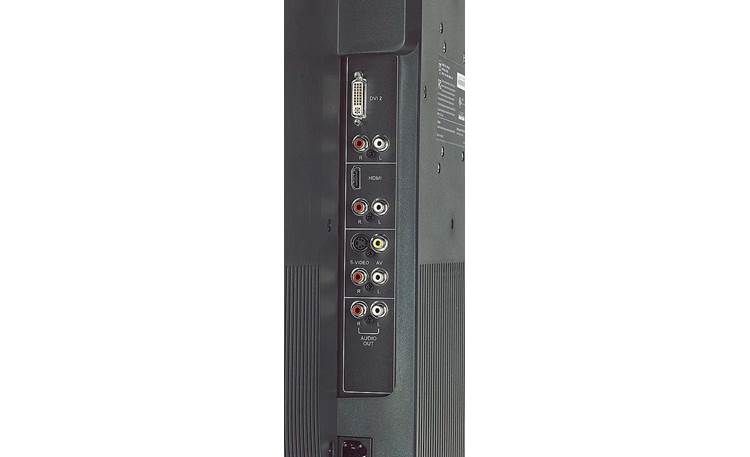 Westinghouse LVM-42w2 Back (inputs <br>on right side)