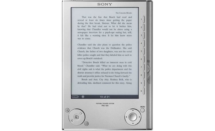 Sony PRS-505 Reader Digital Book Silver